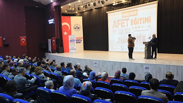 'Erişilebilir Afet Eğitimi Projesinin' eğitimleri başladı
