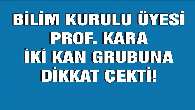 2 kan grubuna sahip olanlar dikkat!