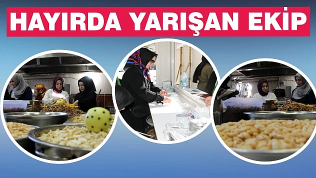 Hayırda Yarışan Ekip