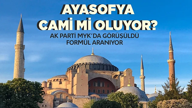 Ayasofya cami mi oluyor!