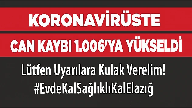 Can kaybımız bin altı kişiye yükseldi