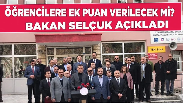 Elazığlı Öğrencilere Ek Puan Verilecek mi?