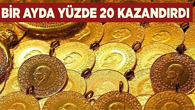 Yükselişi durdurulamıyor bir ayda yüzde 20 kazandırdı!