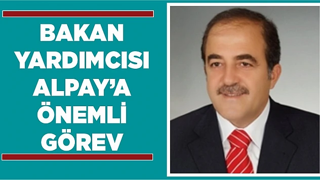 Bakan Yardımcısı Alpay'a Önemli Görev