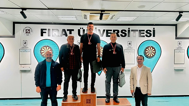 'Fırat'ın Okları' dart turnuvası sona erdi