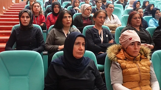 Fırat Üniversitesi Hastanesi çalışanlarına yönelik etkinlik