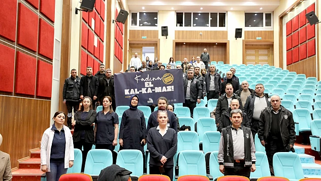 Fırat Üniversitesi'nde 'Kadına Yönelik Şiddetle Mücadele' konulu eğitim