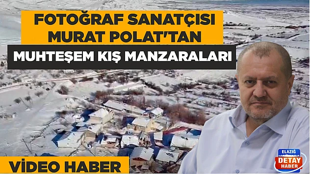 Fotoğraf sanatçısı Murat Polat'tan muhteşem kış manzaraları