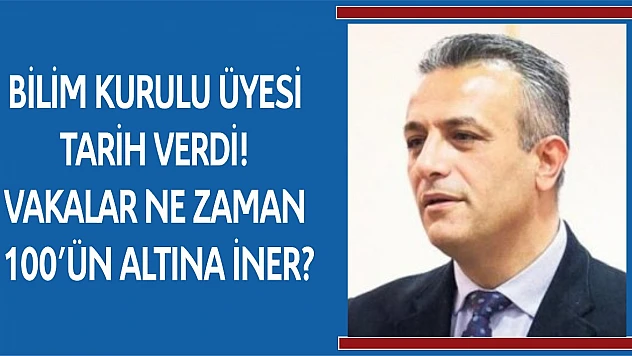 Bilim Kurulu Üyesi Tarih Verdi! Vakalar Ne Zaman 100'ün Altına İner?