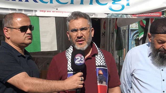 Gazze Direniş Platformu'nun nöbeti sürüyor