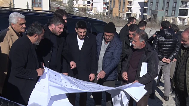Güneykent Mahallesi'ndeki Caminin temeli atıldı