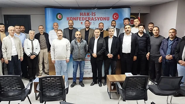 HAK-İŞ Elazığ'dan 1 Mayıs'ta hem sahada hem alanda anlamlı mesaj!