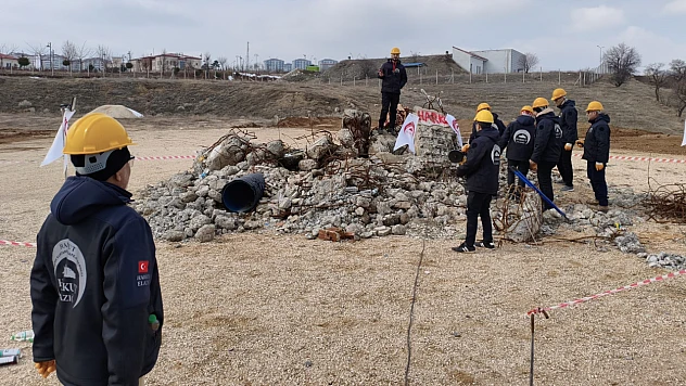 Harput Arama Kurtarma Strateji Derneği'nden tatbikat