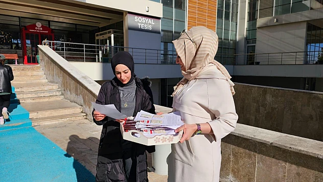 Harput Öğrenci Yurdu'nda geleneksel güllaç etkinliği düzenlendi