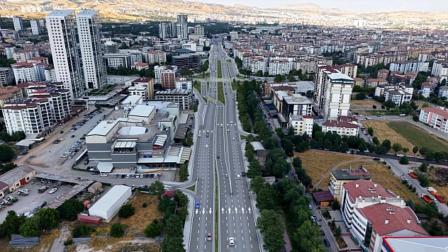 Hazardağlı Kavşağı'nda çalışmalar ilerliyor