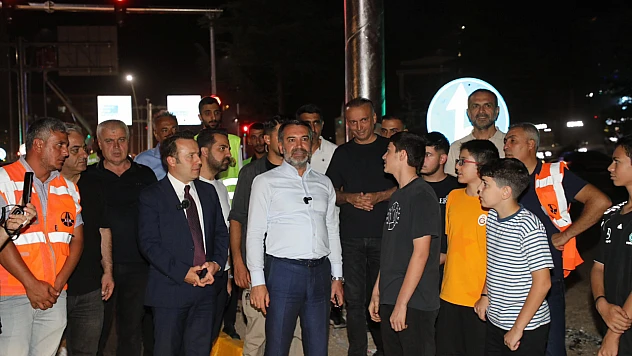 Hazardağlı Kavşağı trafiğe açıldı