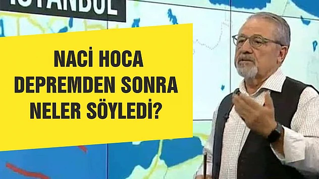 Naci Görür 'Ocak 2020 Büyük Depreminin Sonuçları'