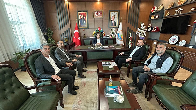 Hizmet-İş'ten Baskil Belediyesine ziyaret