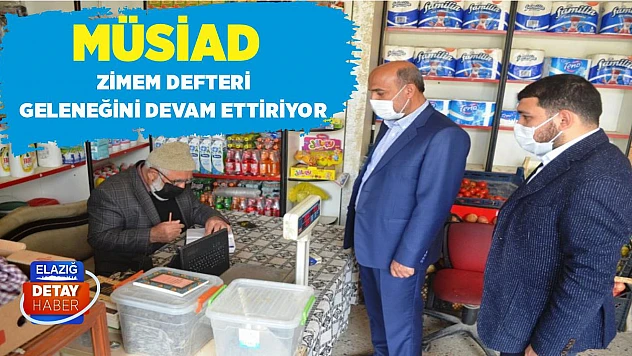 MÜSİAD Zimem Defteri Geleneğini Devam Ettiriyor