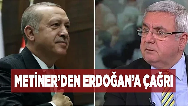 Mehmet Metiner'den Cumhurbaşkanı Erdoğan'a çağrı!