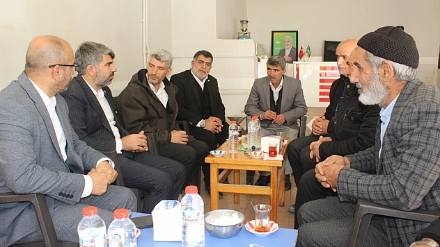 HÜDA PAR'dan Arıcak'ta uyuşturucuya karşı saha çalışması