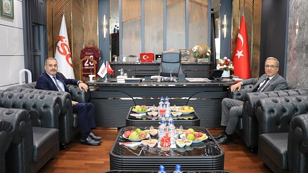 İl Emniyet Müdürü Karayel'den Başkan Alan'a ziyaret