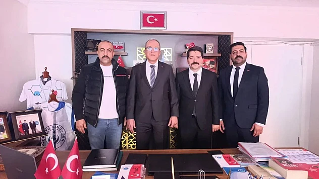 İl Emniyet Müdürü Karayel'den Türk Büro Sen Elazığ Şubesine ziyaret
