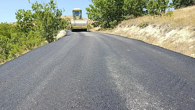 İl Özel İdaresi, yol çalışmalarına devam ediyor