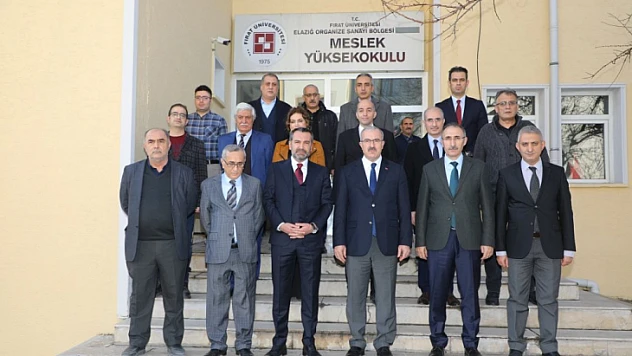 İl protokolü OSB'de incelemelerde bulundu 