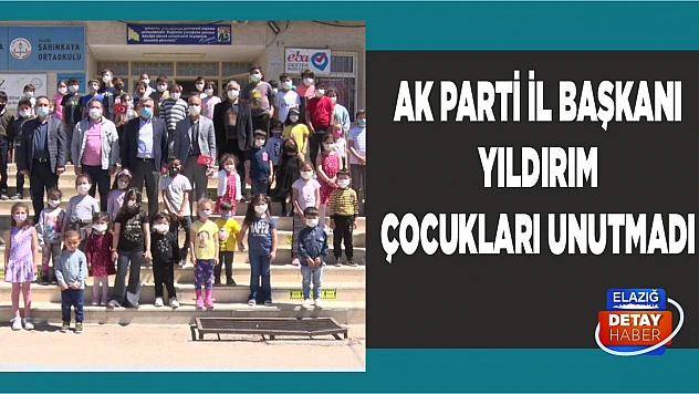 AK Parti İl Başkanı Yıldırım Çocukları Unutmadı