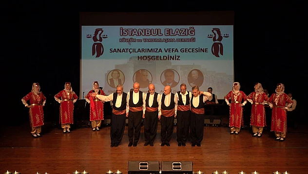 İstanbul Elazığ Kültür ve Yardımlaşma Derneği'nden Vefa Gecesi
