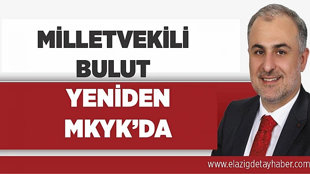 Milletvekili Metin Bulut AK Parti MKYK Üyesi Oldu
