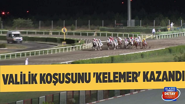 Valilik Koşusunu 'Kelemer' Kazandı