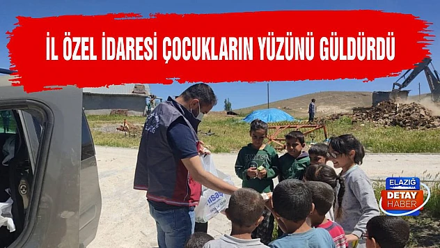 İl Özel İdaresi Çocukların Yüzünü Güldürdü