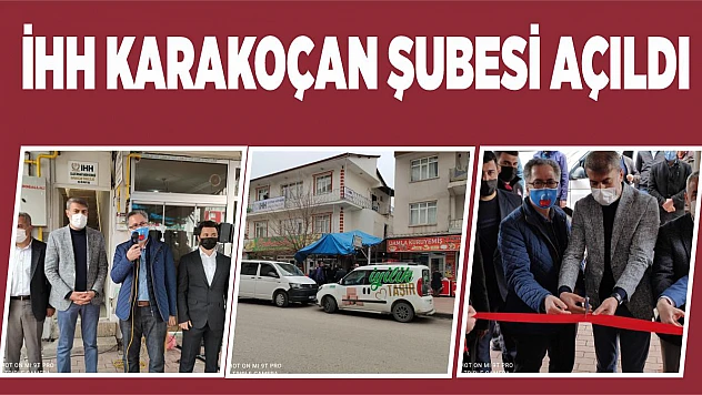 İHH Karakoçan Şubesi Açıldı