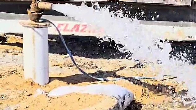 Karakoçan, Savucak Köyü'nde yürütülen sondaj çalışmaları tamamlandı