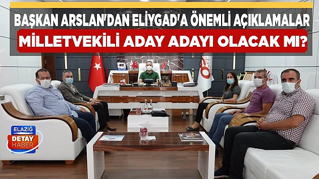 Başkan Arslan'dan ELİYGAD'a önemli açıklamalar