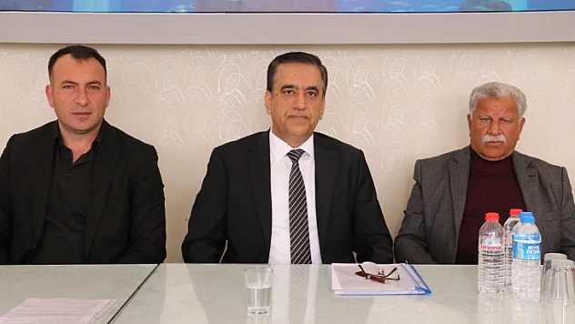 Milletvekili A. Adayı Av. Aziz Dinç, Uluova Bölgesi Muhtarları ile bir araya geldi