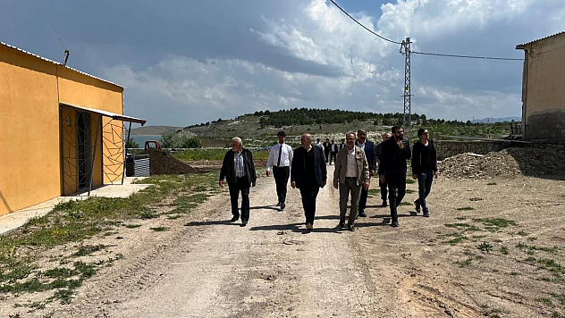 Milletvekili Açıkkapı, Ağın'da temaslarda bulundu