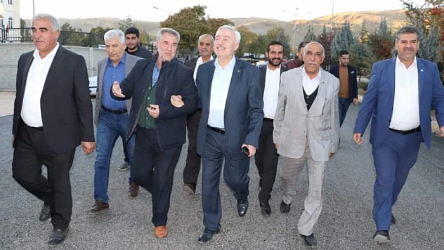 Milletvekili Demirbağ Palu ilçesini ziyaret etti 