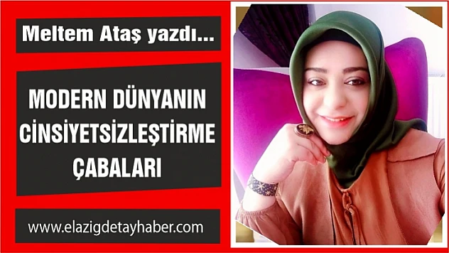 Modern dünyanın cinsiyetsizleştirme çabaları