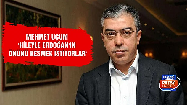 Mehmet Uçum 'Hileyle Erdoğan'ın önünü kesmek istiyorlar'
