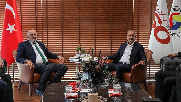 Muhtarlar Federasyonu Genel Başkanından Başkan Alan'a ziyaret