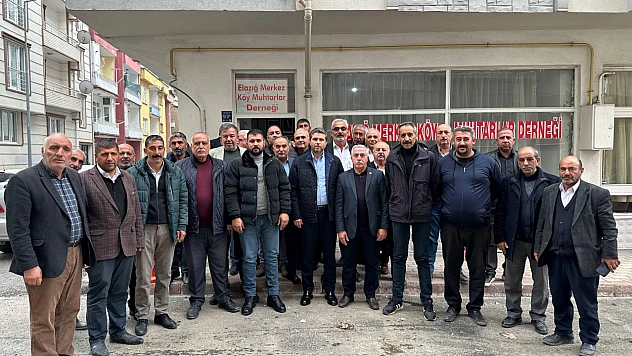 Nazırlı, muhtarların sorunlarını dinledi