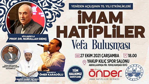 Önder İl Başkanı Karahüseyinoğlu'ndan 'Vefa Buluşması' Programına Davet