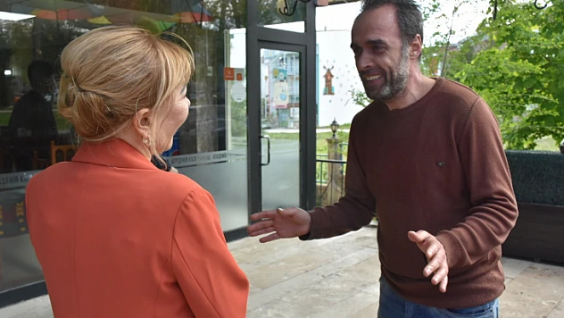 Prof. Dr. Yasemin Açık ziyaret ettiği yerlerde büyük ilgiyle karşılanıyor