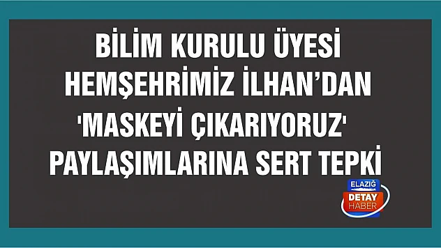 'Maskeyi çıkarıyoruz' paylaşımlarına sert tepki