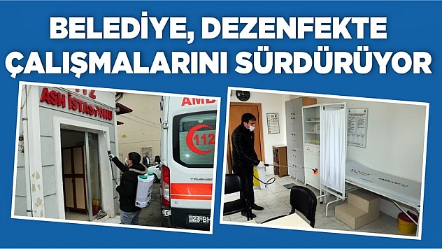 Elazığ Belediyesi Korona Virüsle Mücadeleyi Sürdürüyor