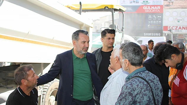 Saha incelemelerini sürdüren Başkan Şerifoğulları, vatandaşlarla bir araya geldi