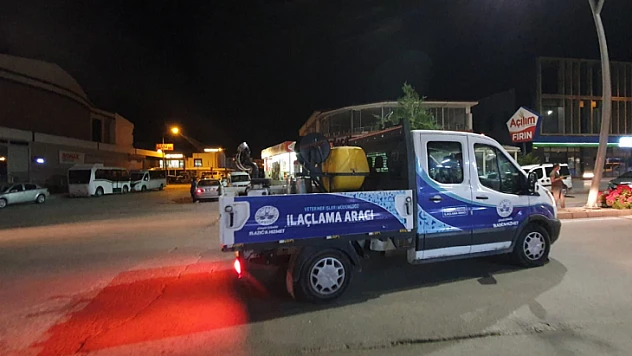 Şehir genelinde ilaçlama çalışmaları artırıldı